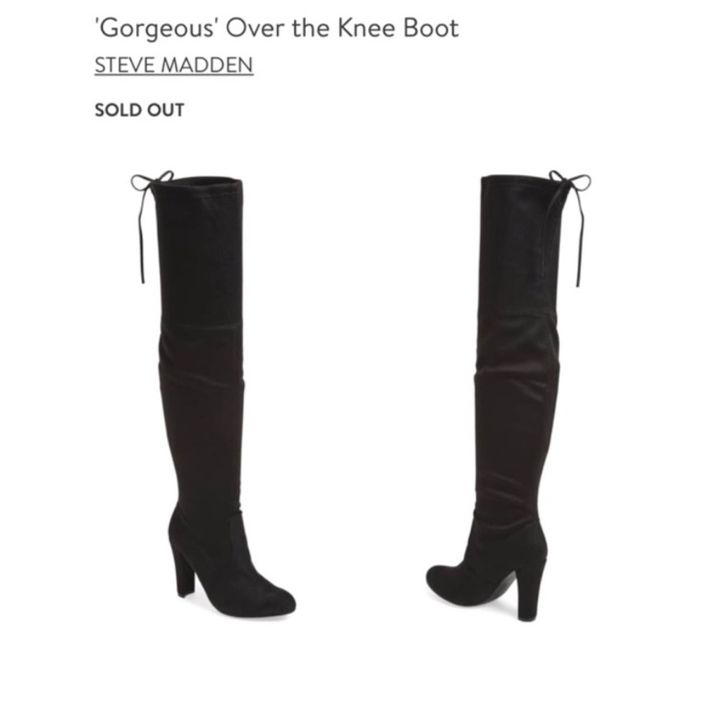Steve Madden Over the Knee Gorgeous Boot